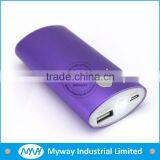 Bulk Cheap Aluminum External Battery Charger Mobile Phone Power Bank With Flash Light