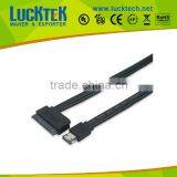 Dual Power ESATA Cable, USB 2.0 Combo to 22Pin SATA Cable, ESATAp Cable, 0.5m thumbnail-1