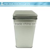 High quality customized square tea tin