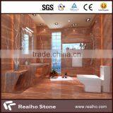 Amazing Red Travertine Marble Countertop Slab Tile thumbnail-1