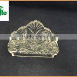 Hotel Decoration Machine Pressed Glass Paper Towel Holder thumbnail-4