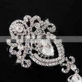 Wholesale Fashon Ladies Crystals Brooch Flower Corsage Pins thumbnail-3