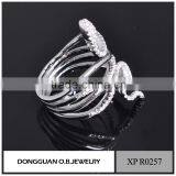 New Arrival Wedding 2016 Latest Design White Gold Ring for Women thumbnail-3