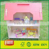 Wooden Toy Doll House thumbnail-1