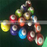 CUZU Custom Logo Size 5 Football Billiard Balls Snookball