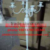 Marble White Wedding Candelabra Candle Holder thumbnail-1