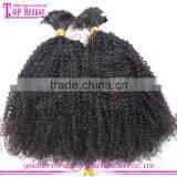 Unprocessed 100% Indian Raw Hair Bulk Yaki Bulk Hair Styles Bulk Hair Dye Color thumbnail-1