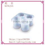 4 Cavity Round Shot Ice Glass Mold