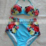 2015 New Hot Swimsuit Thong Junior Swimwear Push Up Swimming Suit For Women Sexy Strappy Junior Thong Bikini thumbnail-2