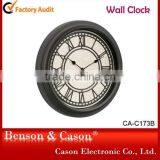 Cason Roman Numerals Wall Art Clock for Home Decoration thumbnail-2