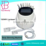 Best effective low price 650nm lipolaser weight loss slimming machine with lipo suction roller body shape fda approved