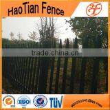 Galvanzied or Pvc Coated W Type or D Type Metal Palisade Fencing