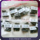 134.2KHz FDX-B Animal Microchip Para Perros Glass Tag