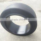 Press-on Solid Rubber Tire for Foklift High Quality Smooth Tread Tire 12 x 4 1/2 x 8 Inch thumbnail-6