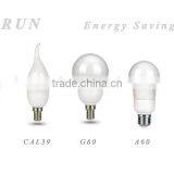 A60 Globe Bulb 7W 9W 11W 15W 220V 240V E14 E27 Energy Saving Lamp thumbnail-2