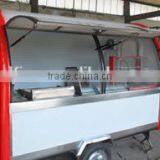 Mobile Hand Push Food Cart Price for Sale thumbnail-2