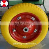 Flat PU Foam Wheelbarrow Wheels Size 300-8,item no PU1004 thumbnail-1
