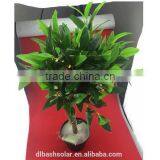 Outdoor Wireless Artificial Flower BALL HANGING GARDEN LIGHT SOLAR TREE thumbnail-2