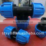 Sanitary pp Pipe Fittings Plastic Fittings Tee thumbnail-1