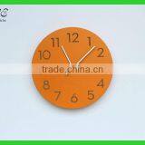 Round Wooden Wall Clock Decorative Wooden Wall Clock thumbnail-2