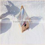 New Unfinished Wooden Bird House Wholesale, Hot Sale Wooden Bird House thumbnail-4