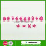 Digital Silicone Wine Glass Marker Wine Charms thumbnail-1