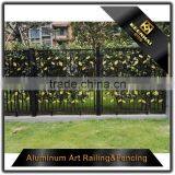 Villa Garden Decoration Powder Coated Decorative Cast Aluminum Garden Fence Panels thumbnail-4