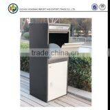 Outdoor Anti-theft Waterproof Galvanized Steel Household Mailbox Parcel Mailbox thumbnail-1