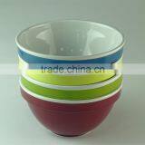 Stocked Cheap 2015 Two-tier Colorful Ceramic Glazed Soup Bowl For Sale thumbnail-5