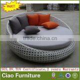 Leisure Rattan Outdoor Round Beach Sunbed / Daybed thumbnail-4