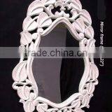 Carved Wooden Mirror Frame,Hand Carved Wood Antique Mirror Frame,Hand Carved Decoration Wood Mirror Frame,Hand Made Mirror Fram thumbnail-1