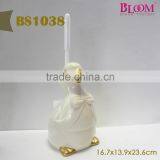 Dolphin Shape Bathroom Accessories Toilet Brush Holder thumbnail-3