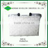 New Carry PP Plastic Weaving Shopping Basket thumbnail-5
