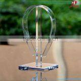 New Style Acrylic Transperant Shopping Mall Table Earphone Display Holder Acrylic Headphone Display in the Store on the Desk thumbnail-1