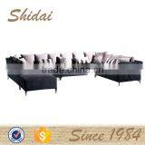 Teak Wood Sofa Set Designs, 2013 New Design Sofa Furniture, Sofa Set Designs Modern l Shape Sofa G192 thumbnail-1