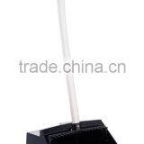 Cheap Plastic Long Handle Lobby Broom With Dustpan Sets thumbnail-5
