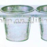 Garden Bucket, Flower Bucket, Steel Material thumbnail-1