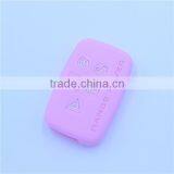 Silicone Car Key Skin Cover Fit for LAND ROVER LR4 Range Rover Smart Key Case thumbnail-2