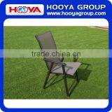 4pcs Iron Outdoor Leisure Folding Chair,black+silver,68CM*59CM*95cm thumbnail-1