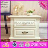 2016 Wholesale Bedroom White Wooden Vanity Cabinets W08H064 thumbnail-1