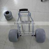 Wide Beach Cart Balloon Wheels For Easy Rolling On Beach thumbnail-3