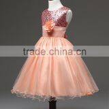 3-12yrs Summer Christmas Cute Flower Girls Dress Sequined Mesh Girl Clothing Sleeveless Princess Dresses Girl Costume Kids Girls thumbnail-3
