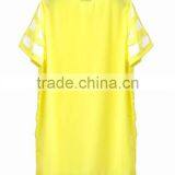 Hot Selling Women's Clothing Garment Apparel Direct Factory OEM/ODM Manufacturing Short Sleeve Korea Fashion Blouse thumbnail-2