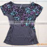 China Apparel Stock Women's T-shirt Plus Size Women Clothing thumbnail-6