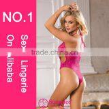 2015 High Quality Hot Sales Seduction Lingerie Lingerie Sexy Sex Kiss Sexy Micro Teddy Lingerie thumbnail-2
