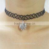2015 Hot Selling Newest Custom Gothic Elastic Tattoo Choker Necklace thumbnail-3