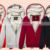2017 New Product Hot Style Women Plain Zipper Hoody thumbnail-1