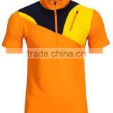 100% Polyester Mens Short Sleeve Sports Casual Custom Colour T-shirts Men Clothing Collar Shirts thumbnail-2