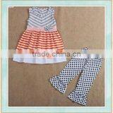 2017 Bandage Dress Wholesale Children Clothes Made in Korea Sleeveless Outfit Children Cabinet thumbnail-1