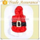 Wholesale Pet Puppy Dog Christmas Clothes Santa Claus Costume Outwear Coat Apparel Hoodie thumbnail-1